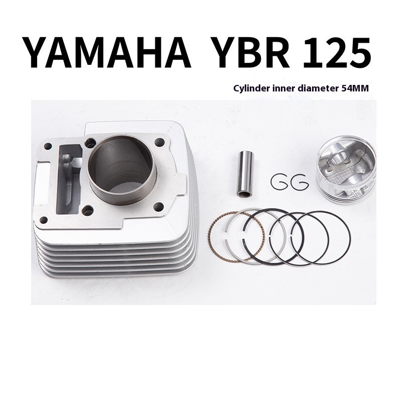 Motorcycle Cylinder Set Ybr125 Xtz125 54mm - Image 3
