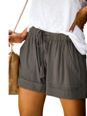 European Version Of High-waisted Wide-leg Pants - Dark Grey