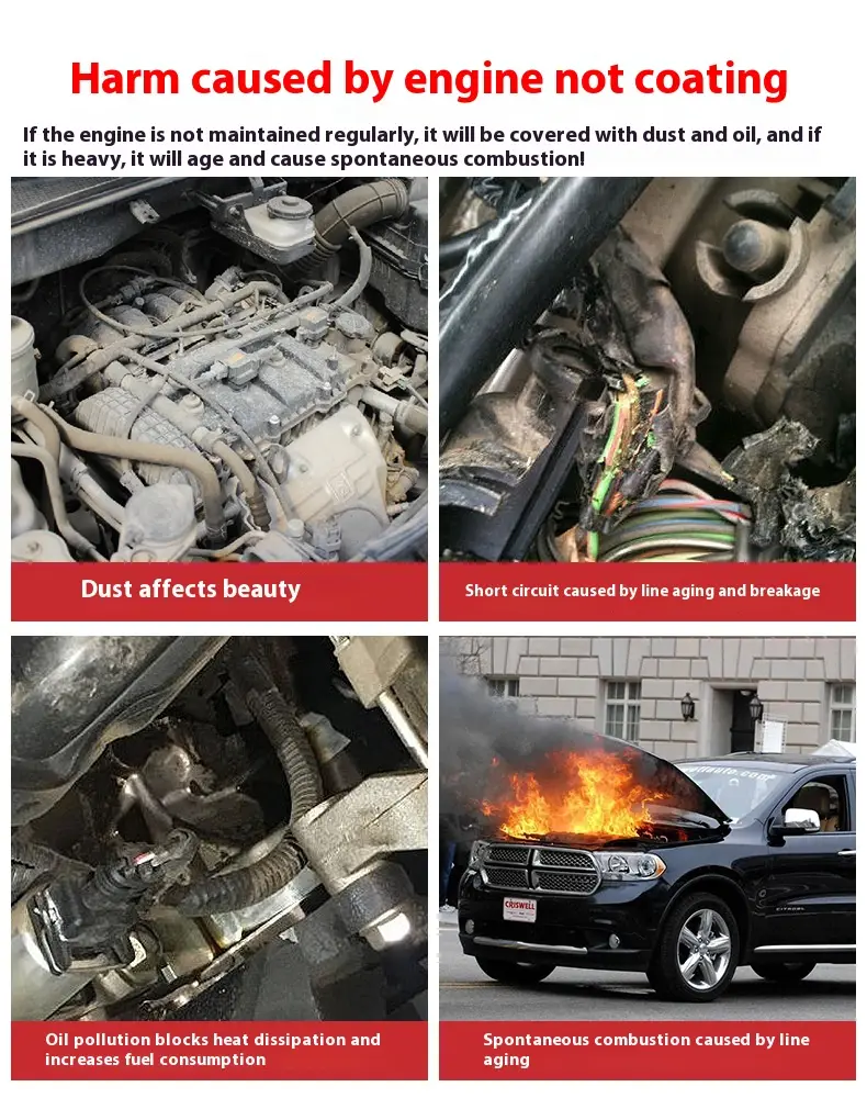 Car Engine Coating Engine Compartment Protection