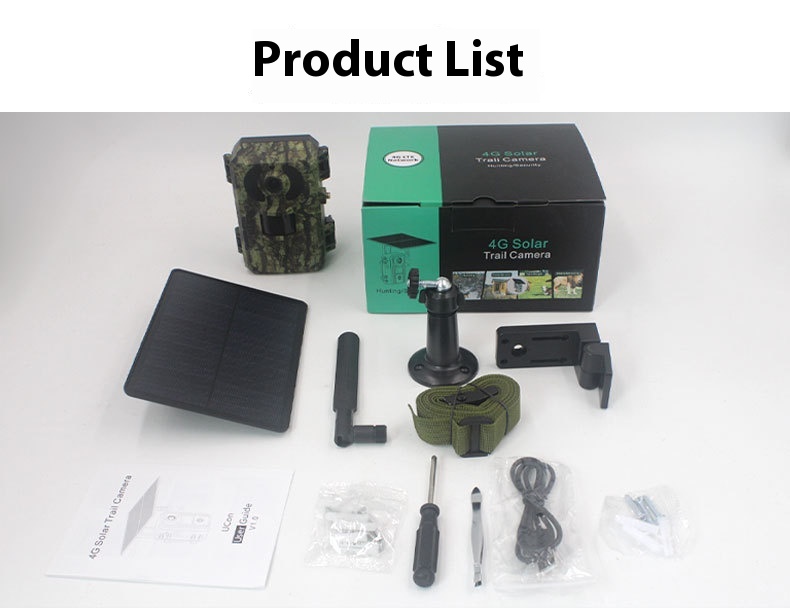 Title 1, Outdoor Solar Camera Forest Protection HD Infrared