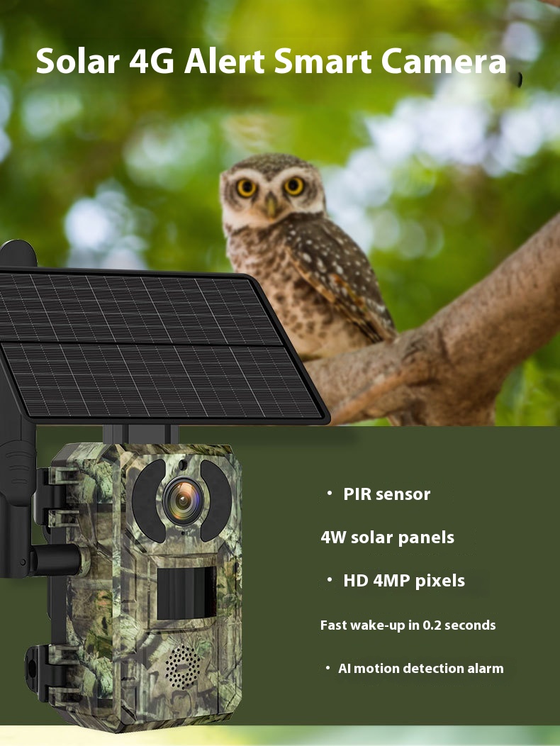 Title 15, Outdoor Solar Camera Forest Protection HD Infrared