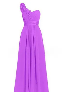 Women's Multi Colored Slanted Neck Sleeveless Strapless Long Dress Red - Shop at LoveMi