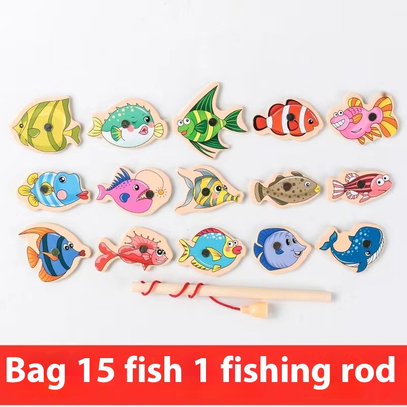 Bag 15 Pieces And 1 Rod