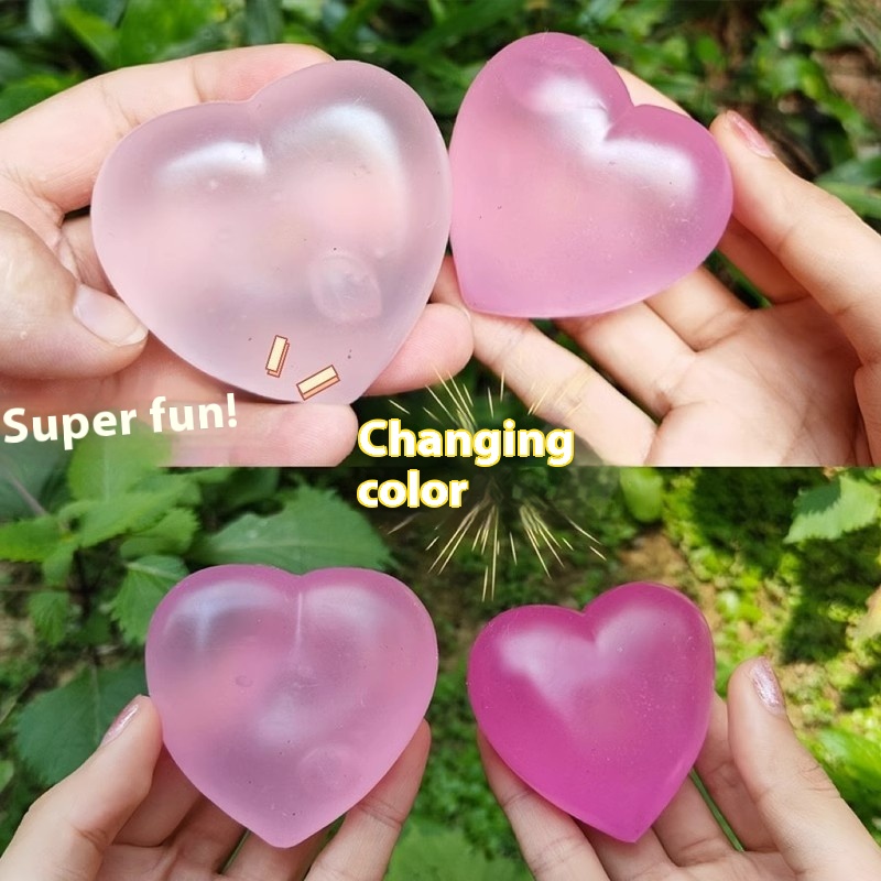 Cute Heart Squishy (Color-Changing!)