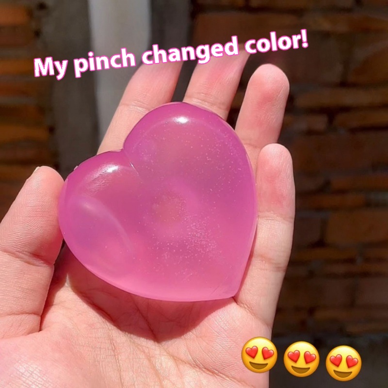 Cute Heart Squishy (Color-Changing!)