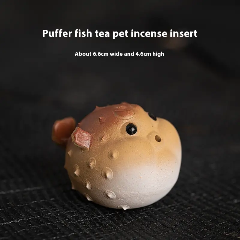 Puffer Tea Ornaments Incense Holder Ornaments Accessories Tea Table Creative