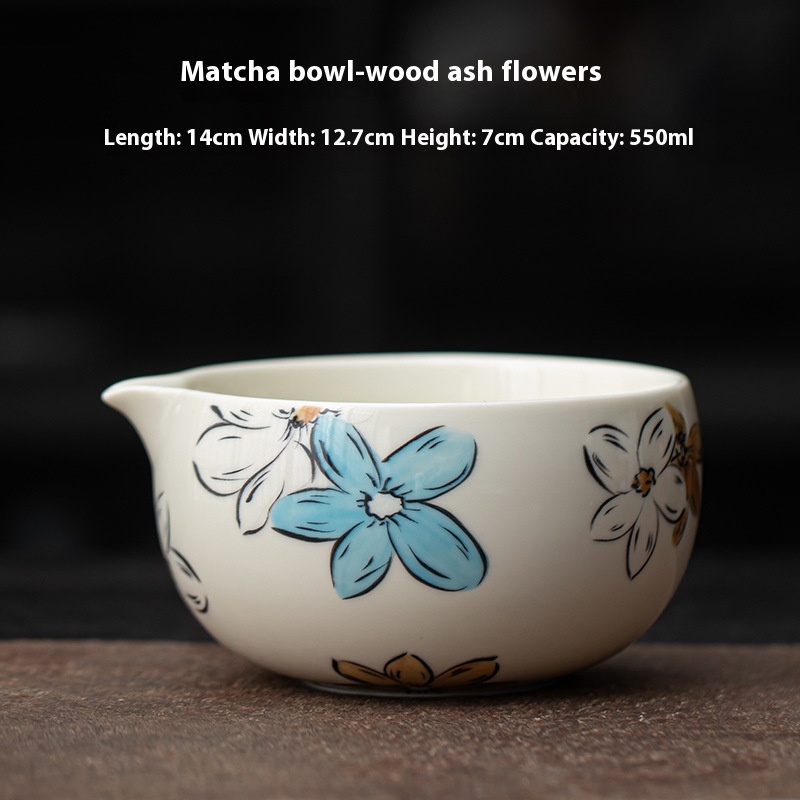 Bowl Grass And Wood Flowers