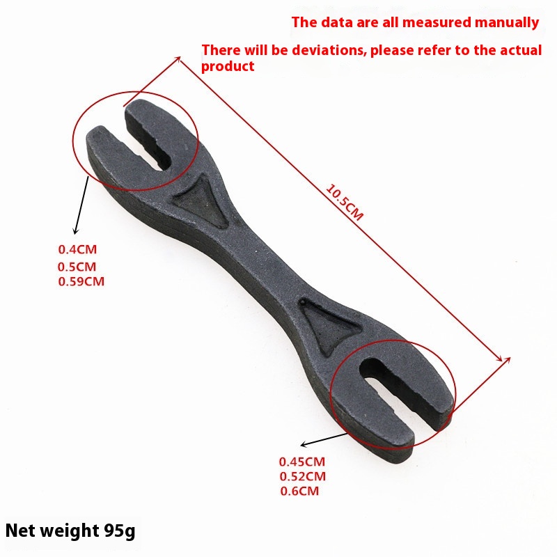 Title 3, Herramienta Llave de Radios para Moto y Coche E...