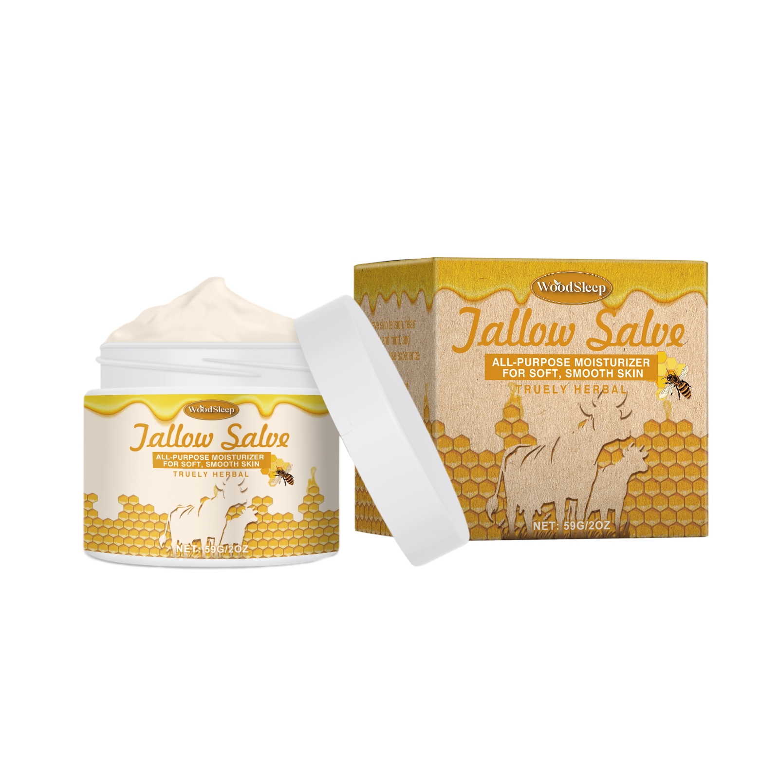 Body cream honey