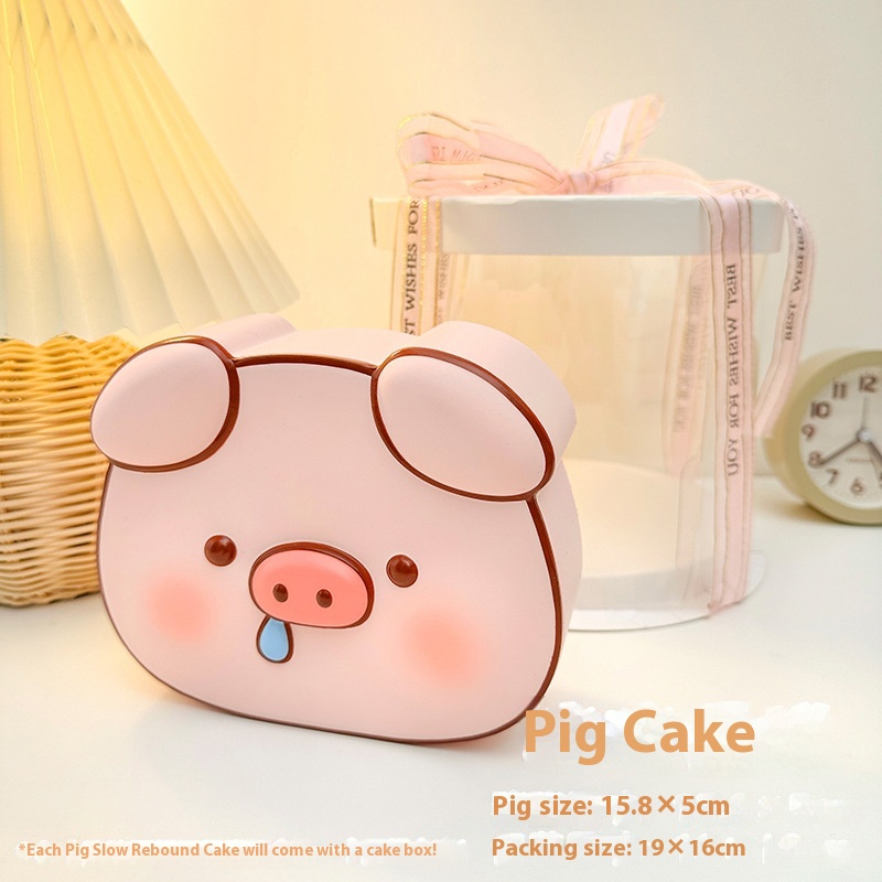 Pig Cake With Box