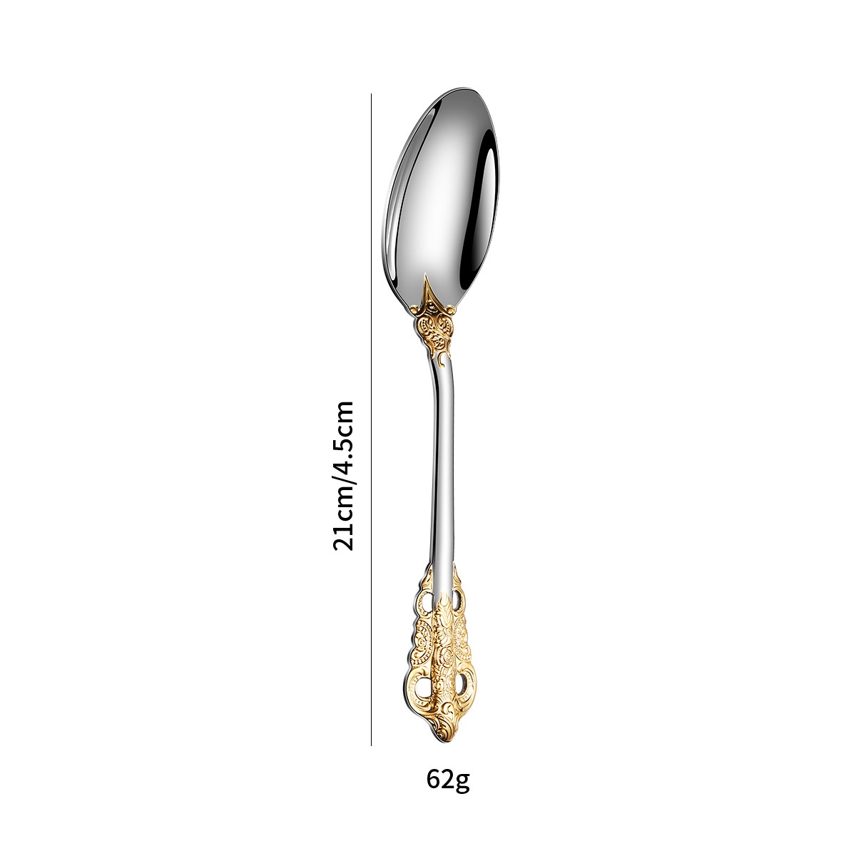 Main Meal Spoon Gold Plated