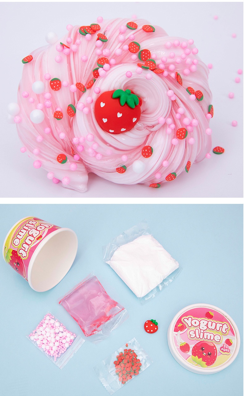 Yogurt Slime | Cute Frozen Yoghurt Slimes