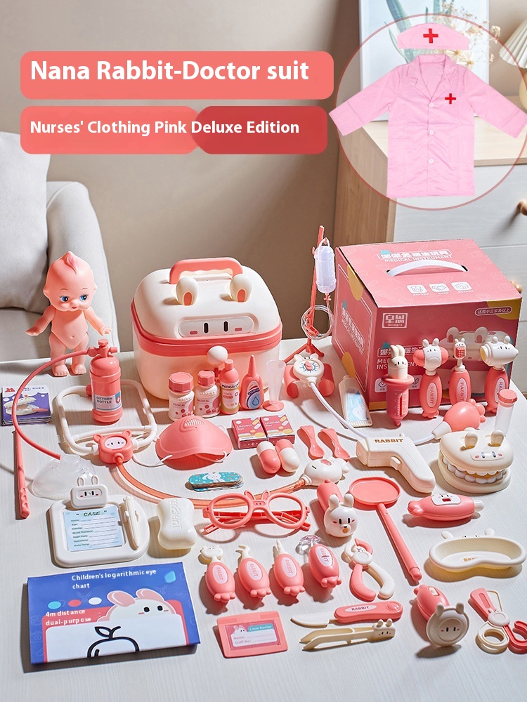 Deluxe Pink Nurses' Uniform