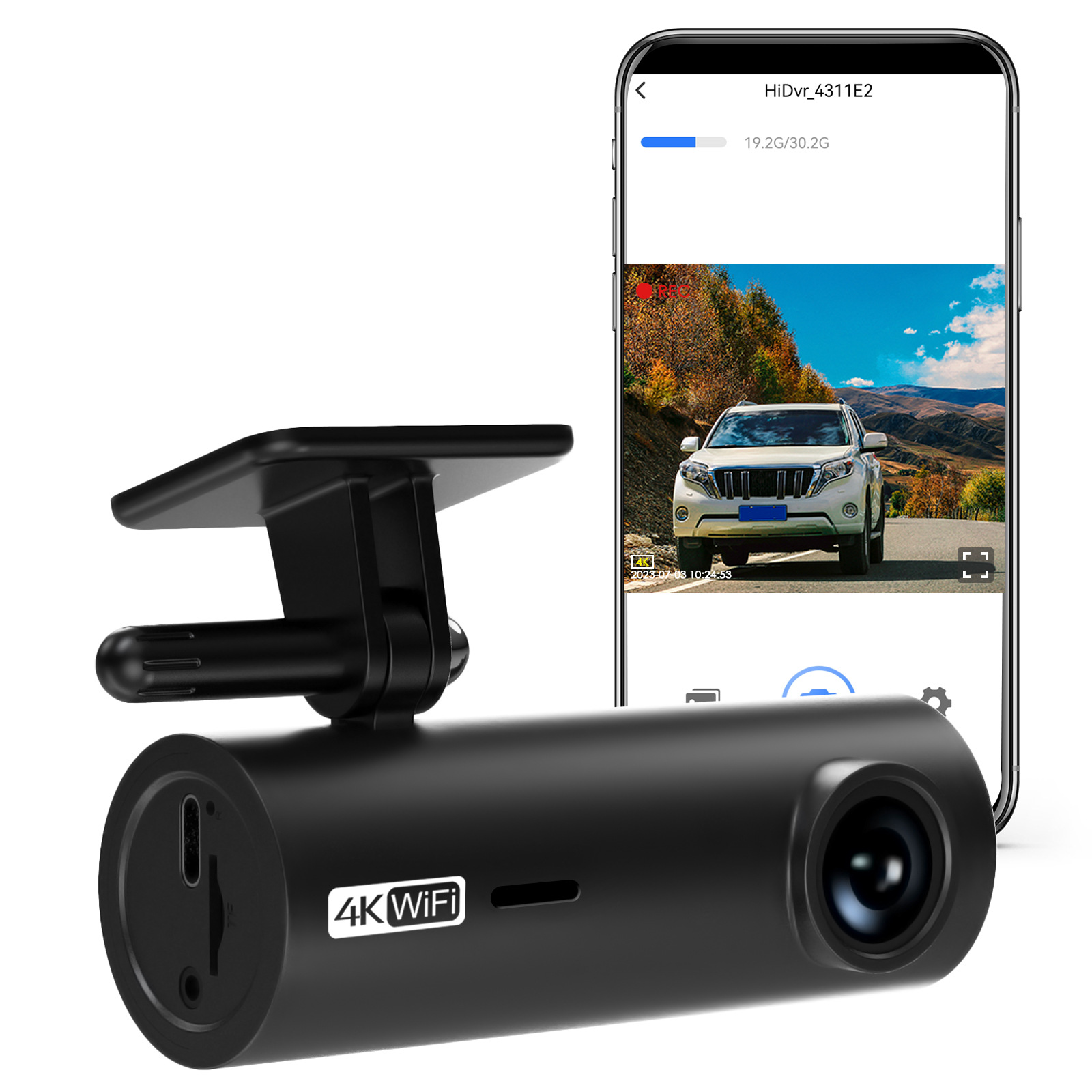 Title 2, WiFi 4K High-definition Driving Recorder