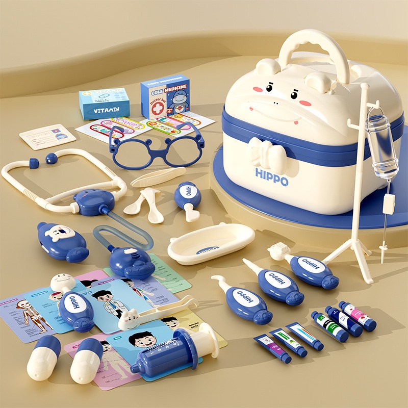 Hippo 39 Blue Set