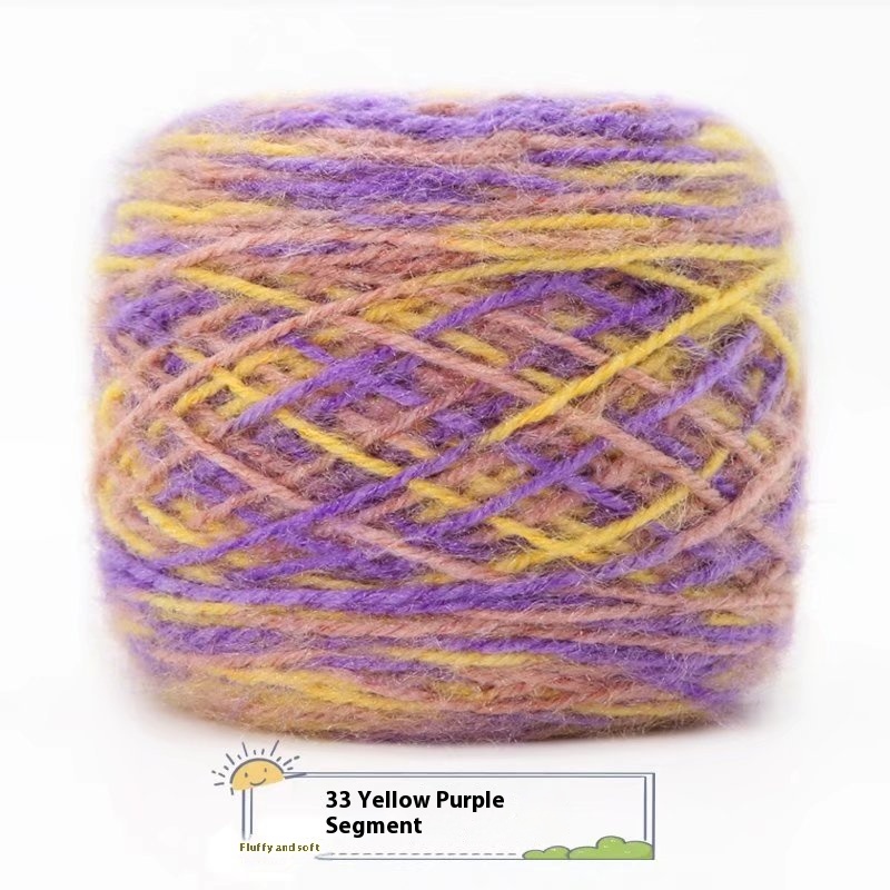 33 Yellow And Purple Segments