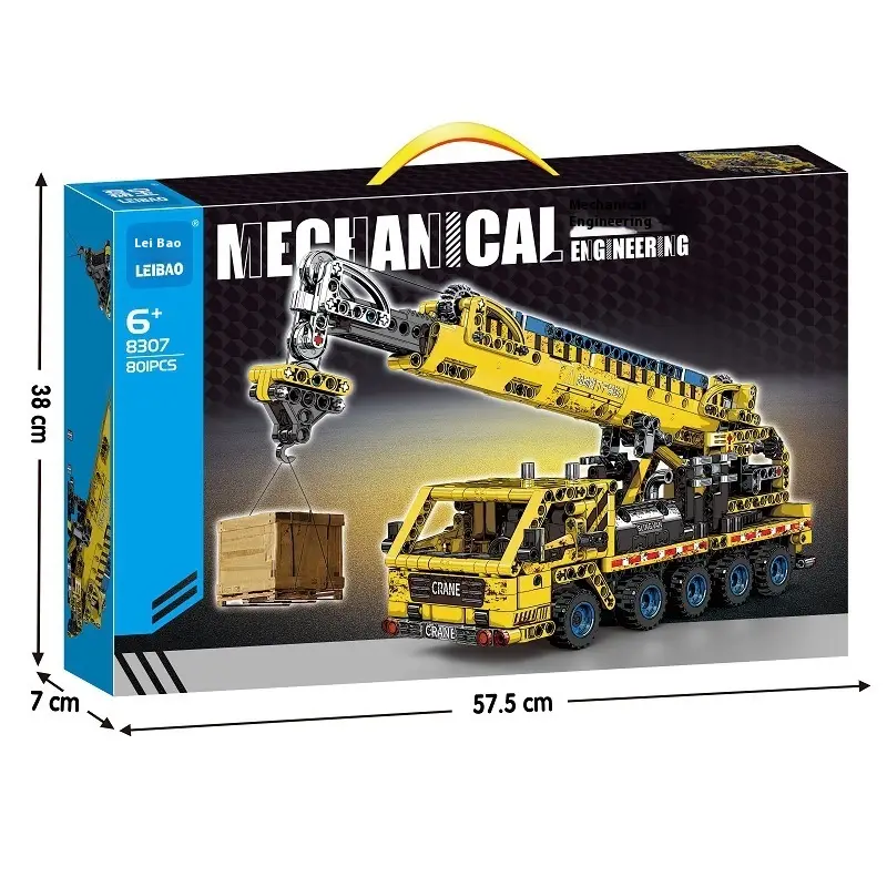 Engineering Vehicle Series Assembling And Combined Building Blocks