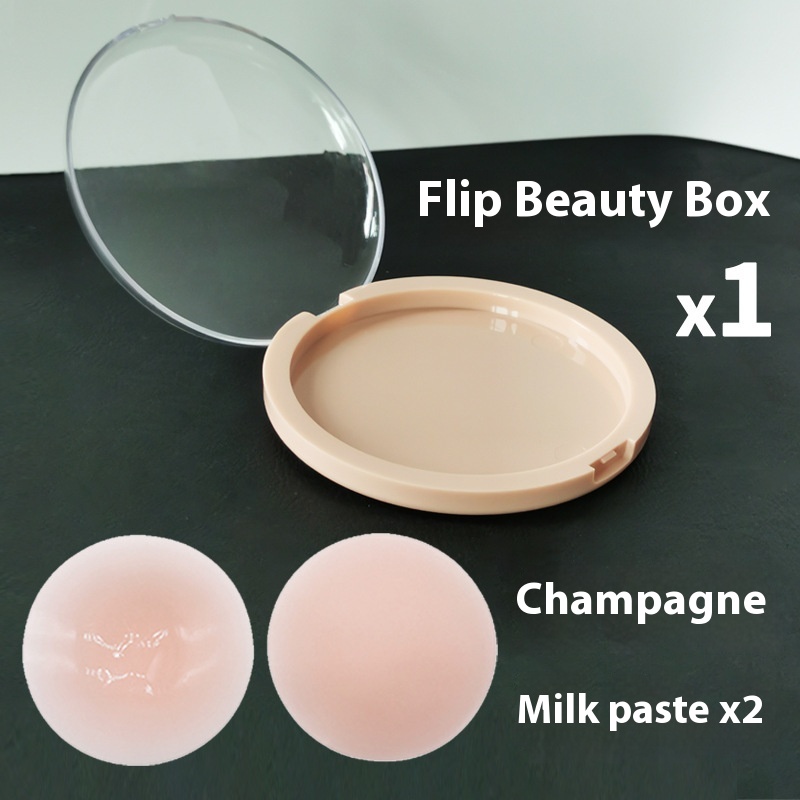 Flip Makeup Box Champagne