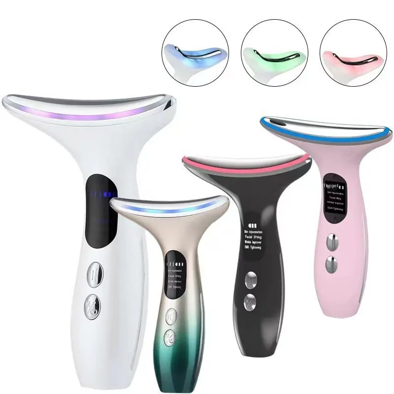 Color Light Massage Neck Beauty Instrument Neck-removing