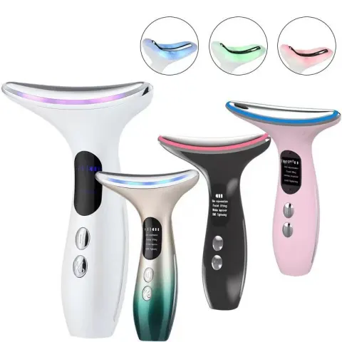 Color Light Massage Neck Beauty Instrument Neck-removing Pattern Magic