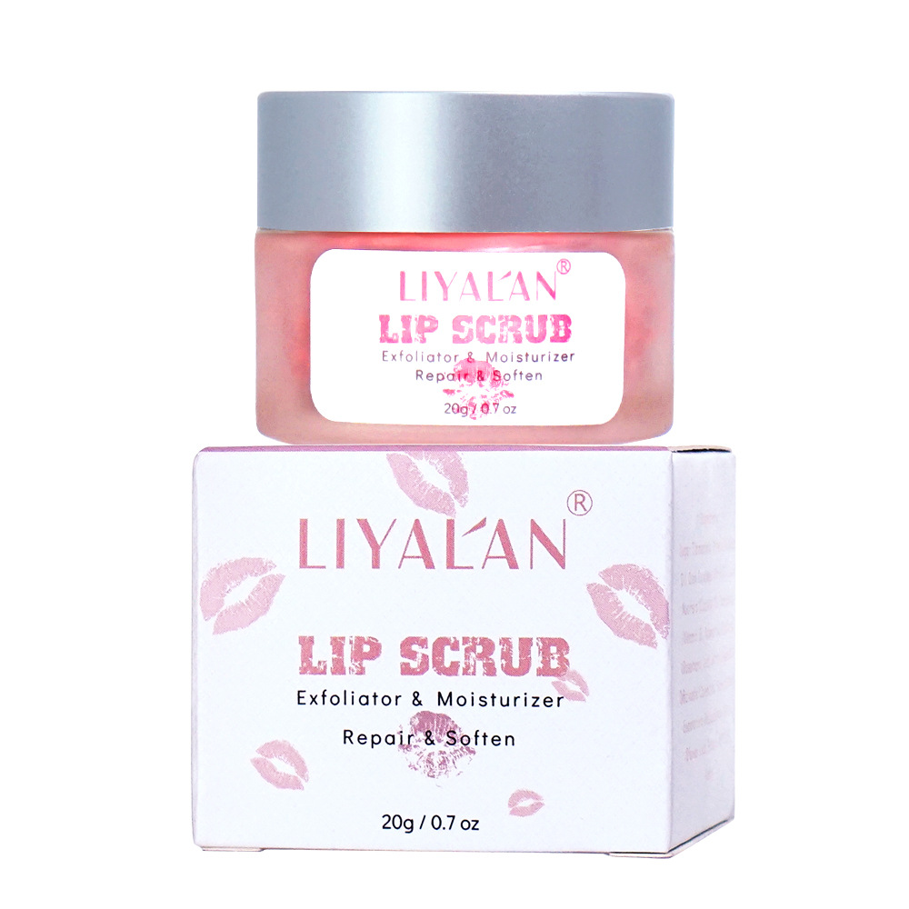 Title 2, Strawberry Lip Scrub Cream Exfoliator Mild