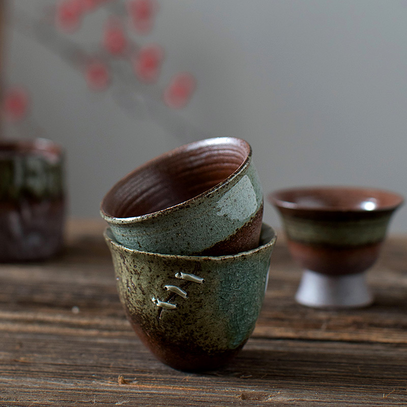 Title 2, Creative Handmade Coarse Pottery Tea Cup