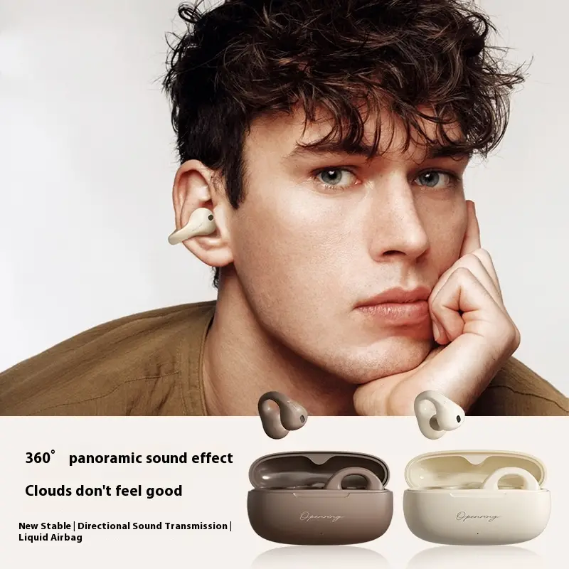 Gas Bluetooth Headset For Bone Conduction Real Wireless Sports