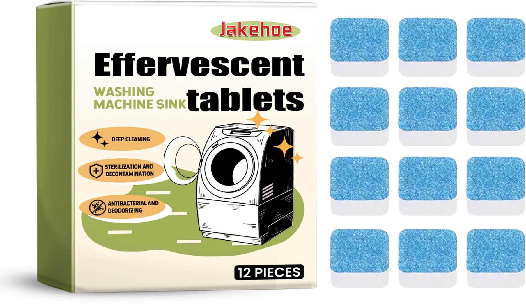 Title 1, Washing Machine Sink Effervescent Tablets