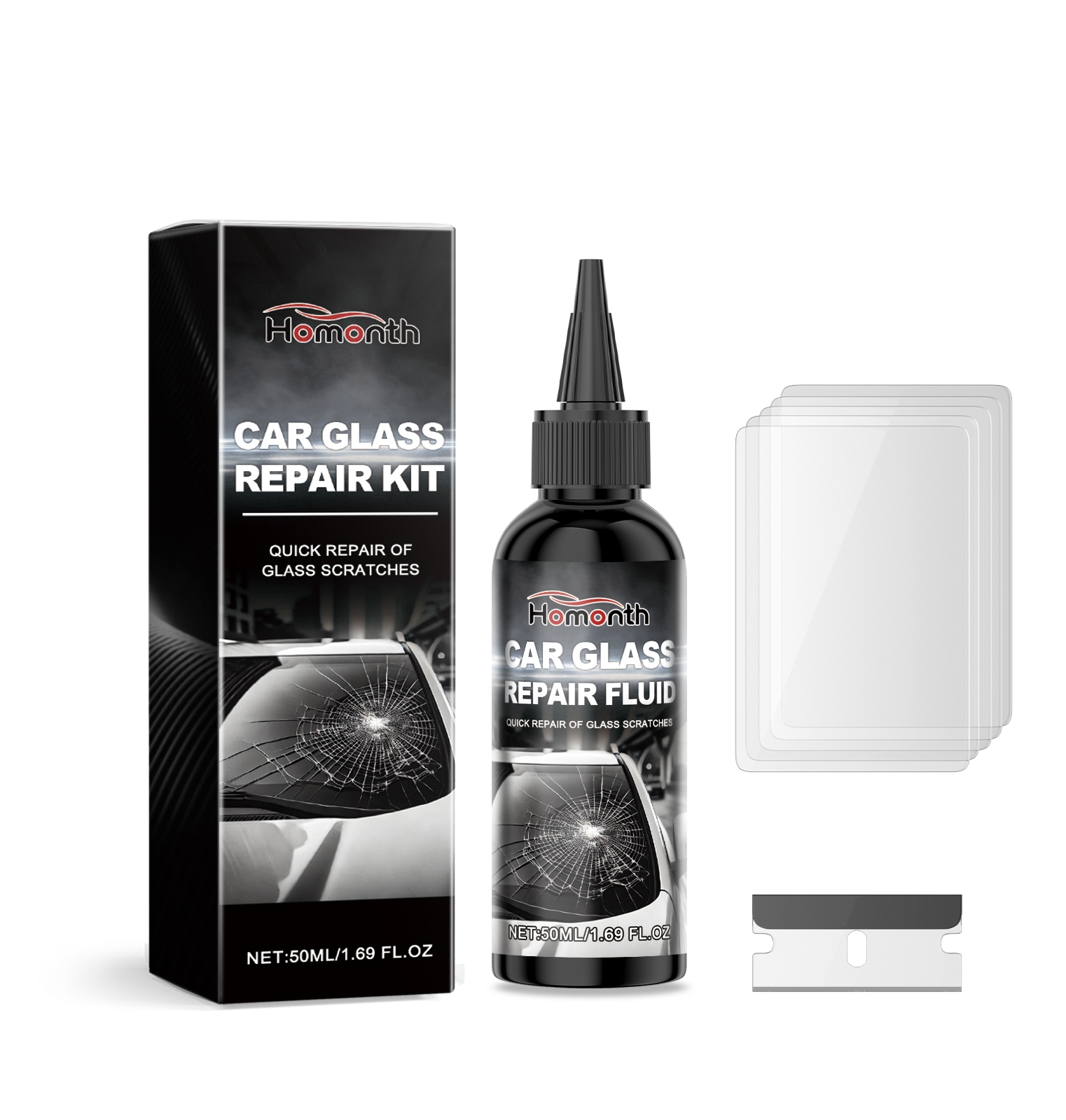 Car Glass Repair Kit