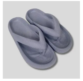 Non slip Wear resistant Thick Bottom Home Indoor Slippers Grey - Shop at LoveMi