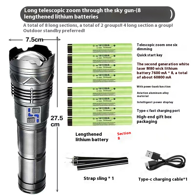 Extended 8 Batteries