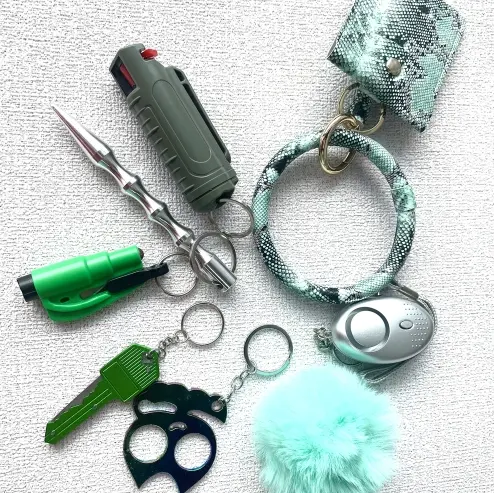 Handstring Wool Ball Bracelet Bag Key Chain Suit