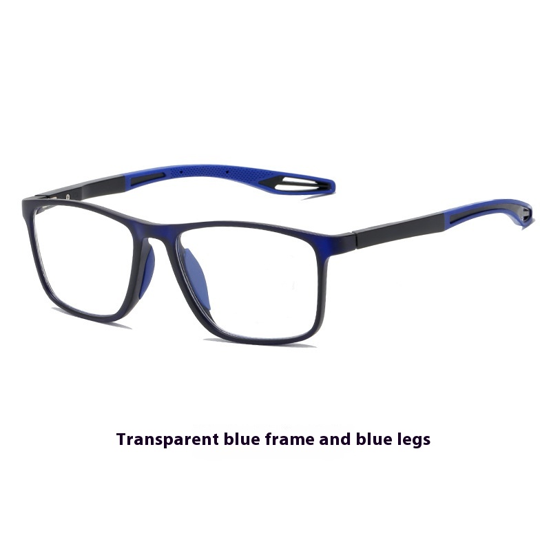 Transparent Blue Frame Blue