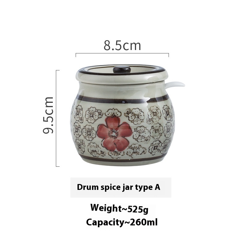 Drum seasoning jar A