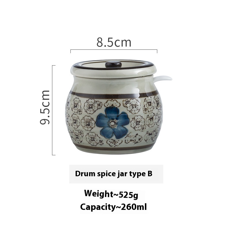 Drum seasoning jar B