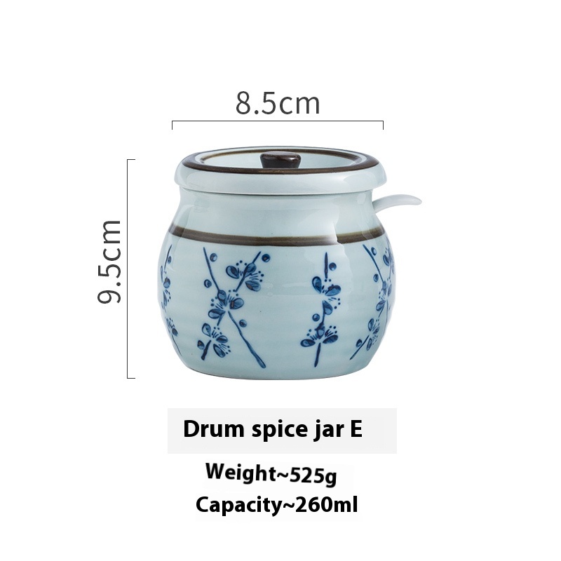 Drum seasoning jar E