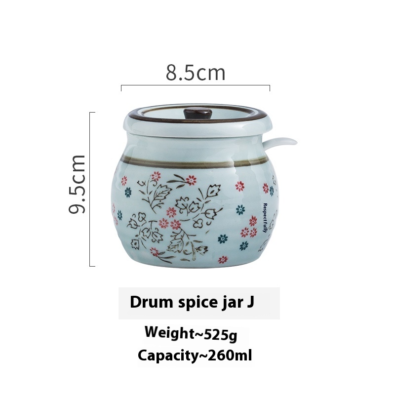 Drum seasoning jar J