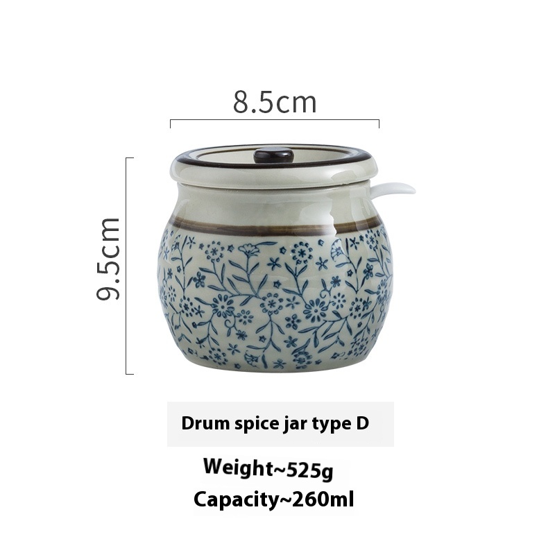 Title 9, Dining Restaurant Ceramic Seasoning Jar Single ...