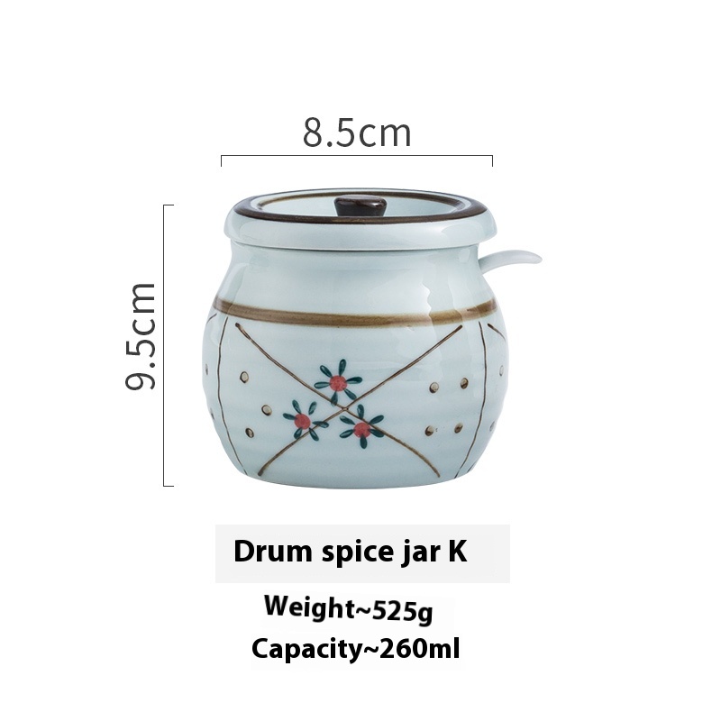 Drum seasoning jar K