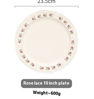 10 Lace Plate