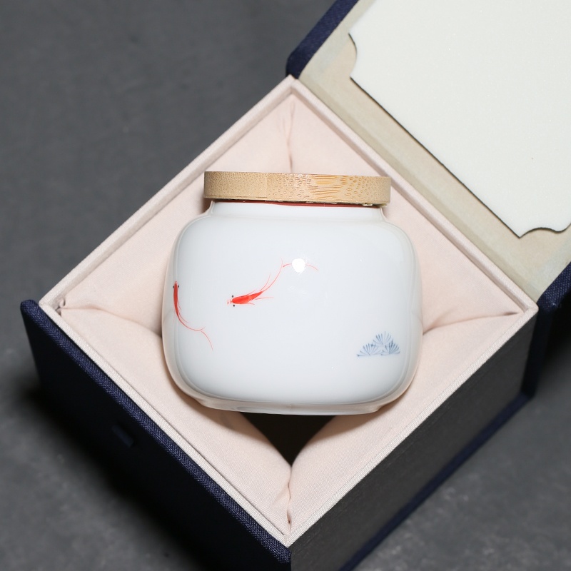 Tea jar with gift box