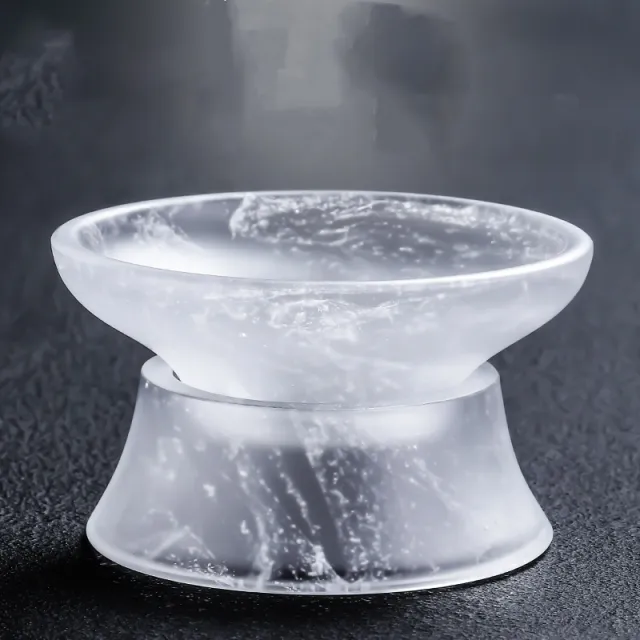 Tea Ceremony Tea Ceremony Fine Mesh Glass Tea Set Gift White - Shop at LoveMi