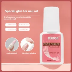 Nail Tip Glue Rhinestone Baking-free Nail Glue Strong And Long-lasting - Nail Tip Glue - View 1