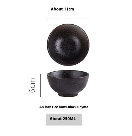4.5 inch black rhyme