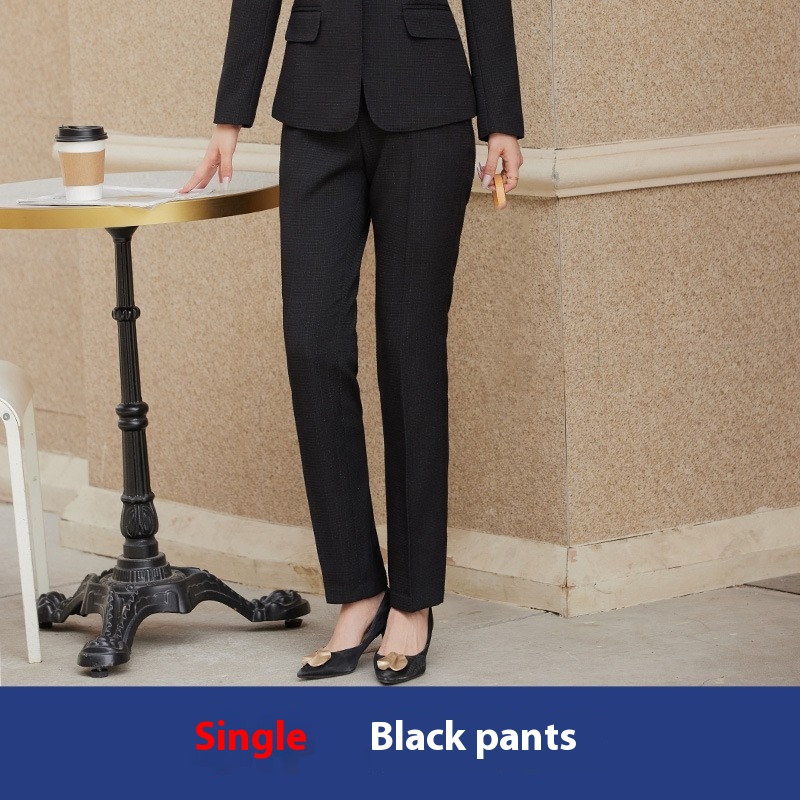 Black 7835 Trousers