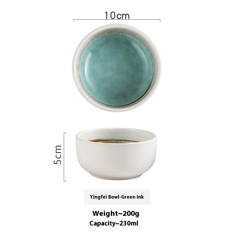 Yingfei bowl green ink