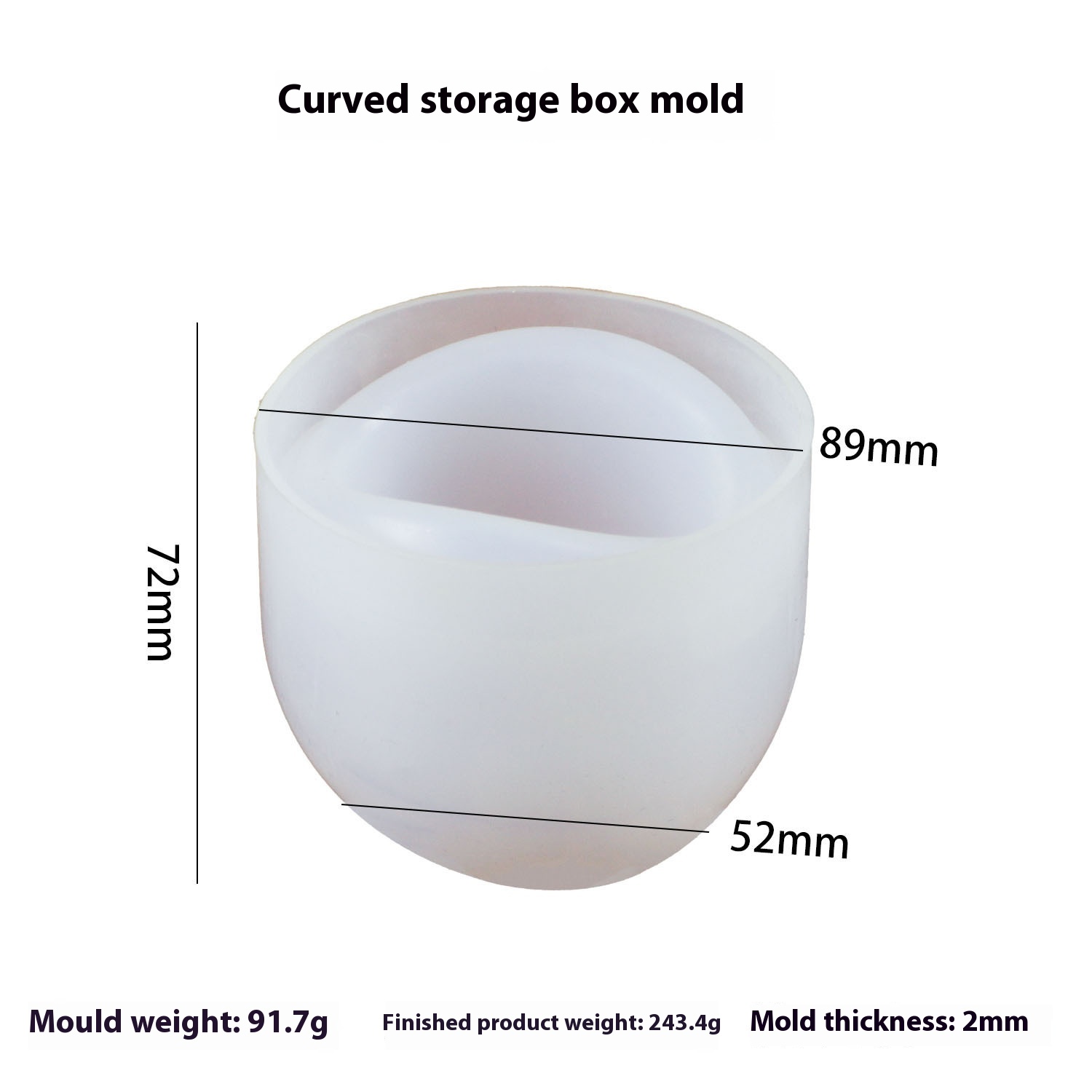 Title 9, Diy Storage Box Epoxy Mold