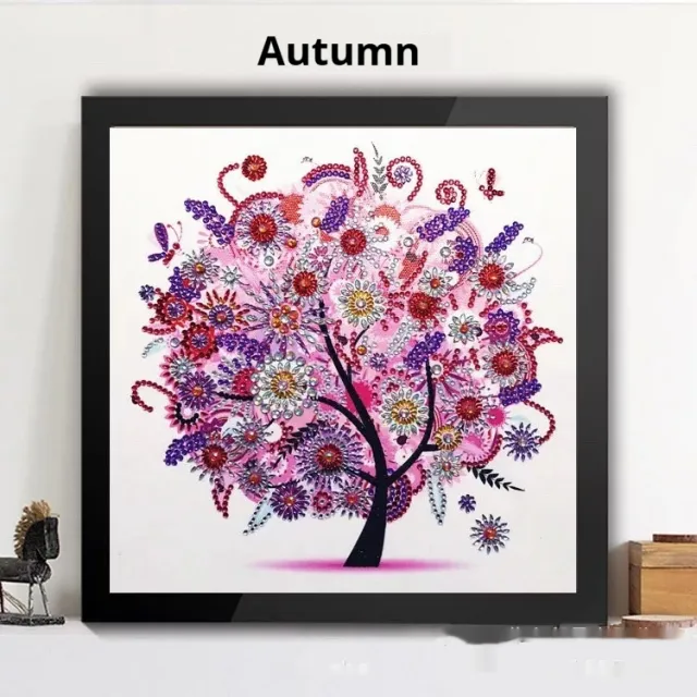 5D Alien Cartoon Bright Diamond Painting Yx8061 Autumn - Shop at LoveMi
