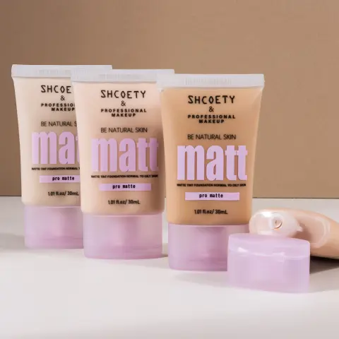4 Colors Longwear Foundation Concealer Natural Brightening Skin Color