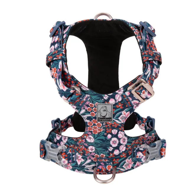 Fashion Personality Pet Chest Pull resistant Strap Floral Green - Shop at LoveMi